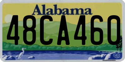 AL license plate 48CA460