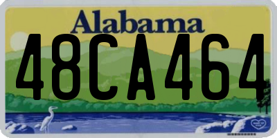 AL license plate 48CA464