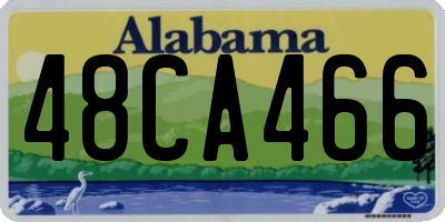 AL license plate 48CA466