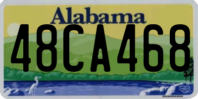 AL license plate 48CA468