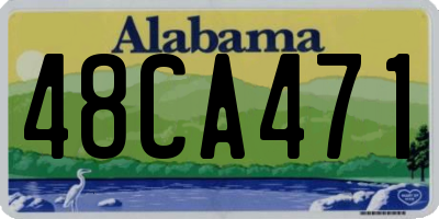AL license plate 48CA471