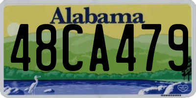 AL license plate 48CA479