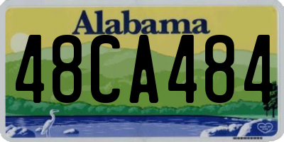AL license plate 48CA484