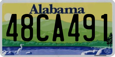 AL license plate 48CA491