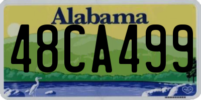 AL license plate 48CA499