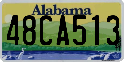 AL license plate 48CA513