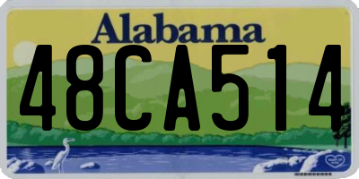 AL license plate 48CA514