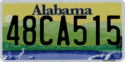 AL license plate 48CA515
