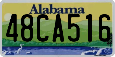 AL license plate 48CA516