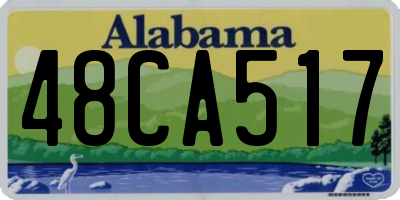 AL license plate 48CA517