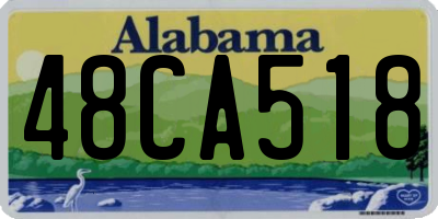 AL license plate 48CA518