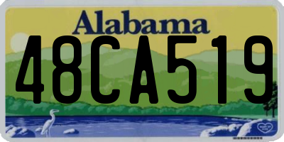 AL license plate 48CA519