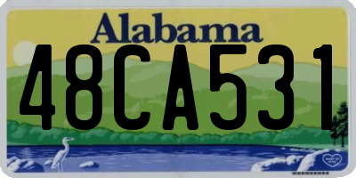 AL license plate 48CA531