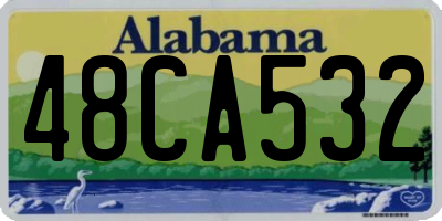 AL license plate 48CA532