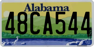 AL license plate 48CA544