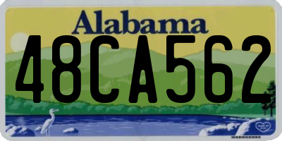 AL license plate 48CA562