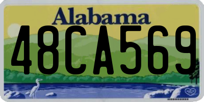 AL license plate 48CA569