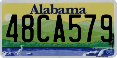 AL license plate 48CA579