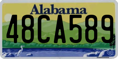 AL license plate 48CA589
