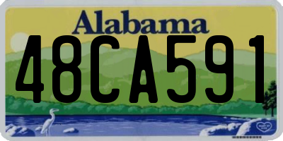 AL license plate 48CA591