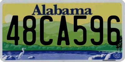 AL license plate 48CA596