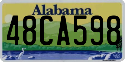 AL license plate 48CA598