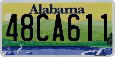 AL license plate 48CA611