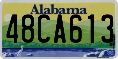 AL license plate 48CA613
