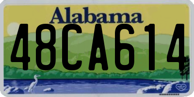 AL license plate 48CA614