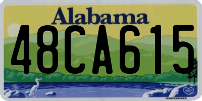 AL license plate 48CA615