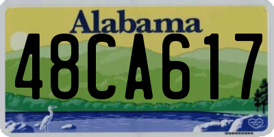 AL license plate 48CA617