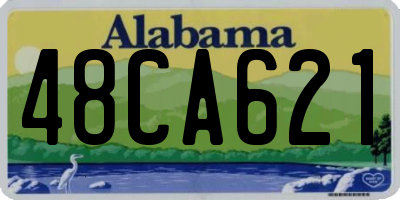 AL license plate 48CA621