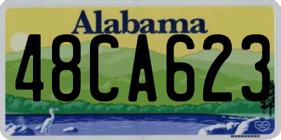 AL license plate 48CA623
