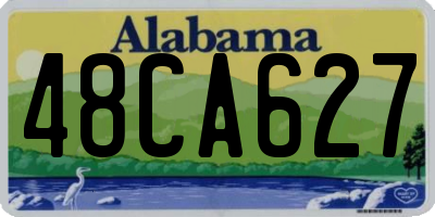 AL license plate 48CA627