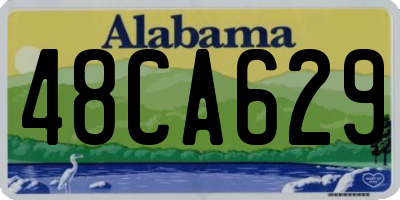 AL license plate 48CA629