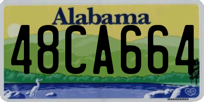 AL license plate 48CA664