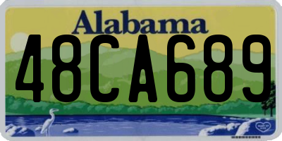 AL license plate 48CA689