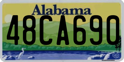 AL license plate 48CA690