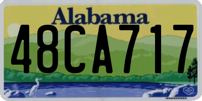 AL license plate 48CA717