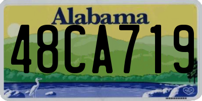 AL license plate 48CA719