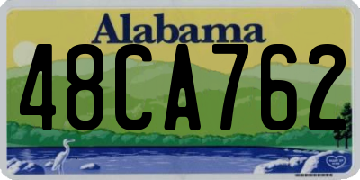 AL license plate 48CA762