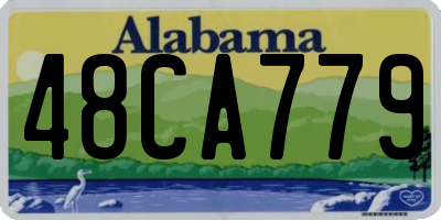 AL license plate 48CA779