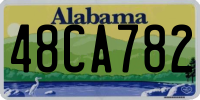 AL license plate 48CA782