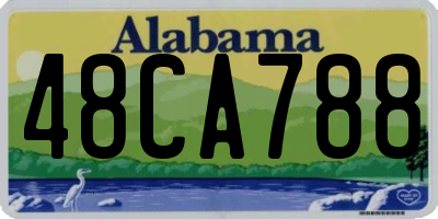 AL license plate 48CA788