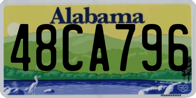 AL license plate 48CA796