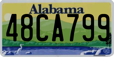 AL license plate 48CA799