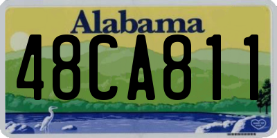 AL license plate 48CA811