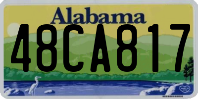 AL license plate 48CA817