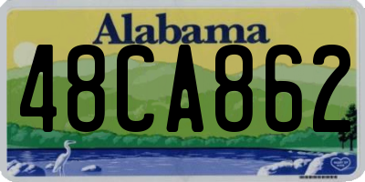 AL license plate 48CA862