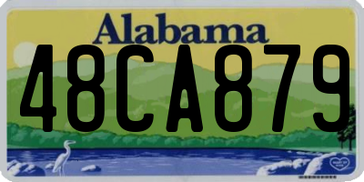 AL license plate 48CA879